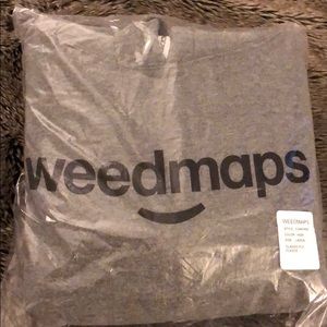 Weedmaps gray hoodie